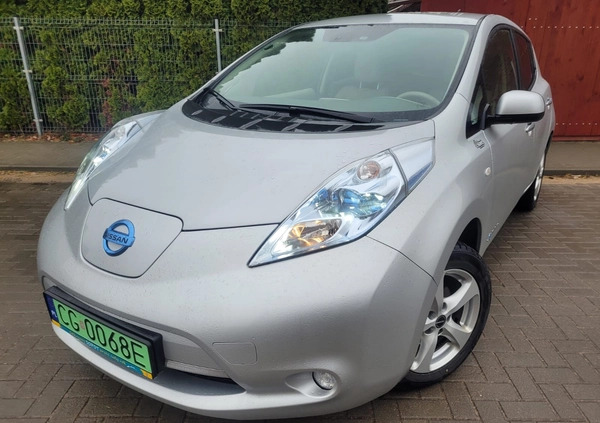 Nissan Leaf cena 28900 przebieg: 93723, rok produkcji 2012 z Działoszyn małe 379